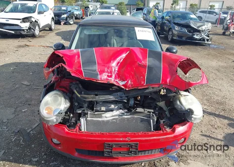 2007 Mini Cooper z USA, uszkodzony, nr VIN WMWMF33527TL68758